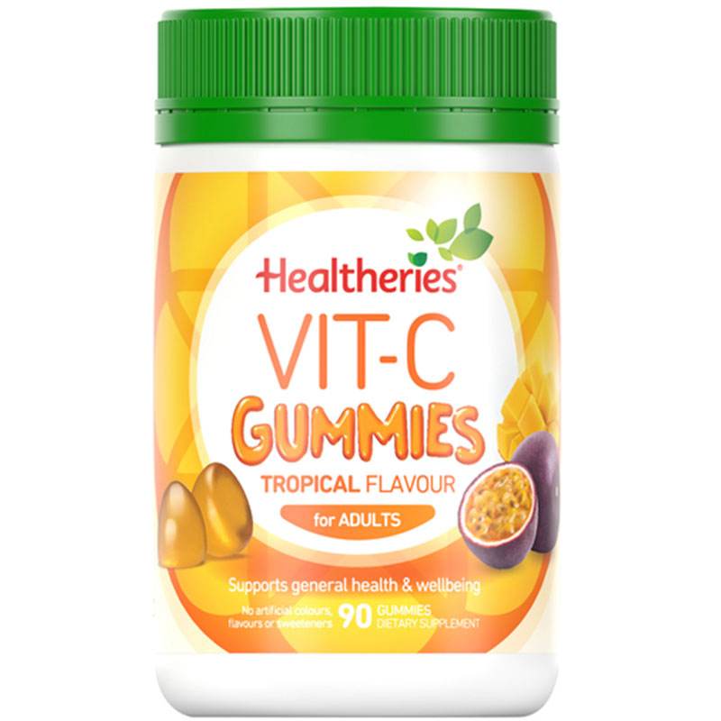 Healtheries Vit-C Gummy Bears 90s - NZ Muscle