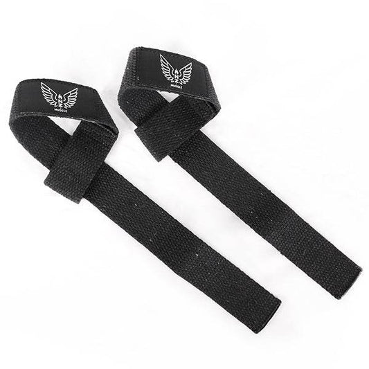 NZ Muscle Cotton Lifting Straps Single Loop - NZ Muscle