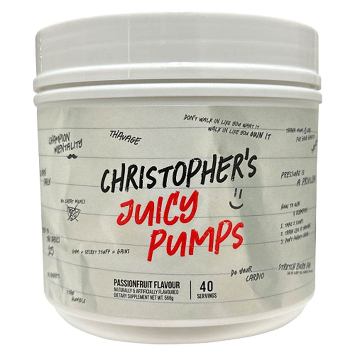 CBUM Christopher's Juicy Pumps - NZ Muscle