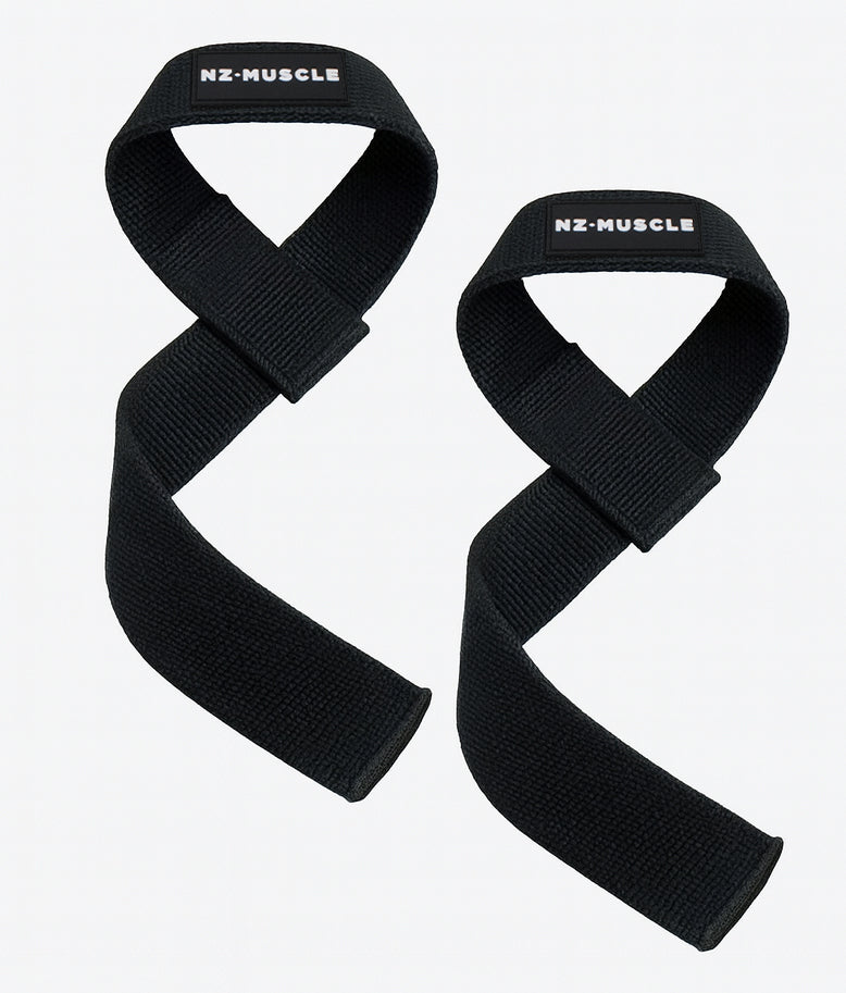 NZ Muscle Cotton Lifting Straps Single Loop