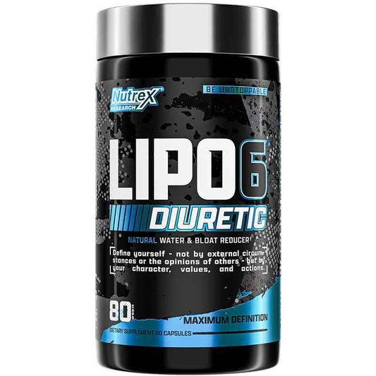 Nutrex Lipo-6 Diuretic 80 Capsules - NZ Muscle