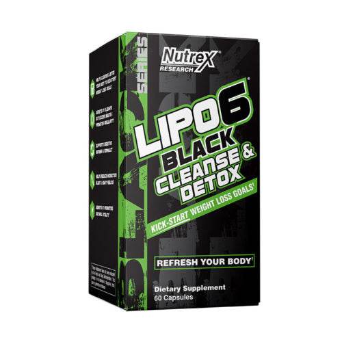Nutrex Lipo6 Cleanse & Detox 60 Capsules - NZ Muscle