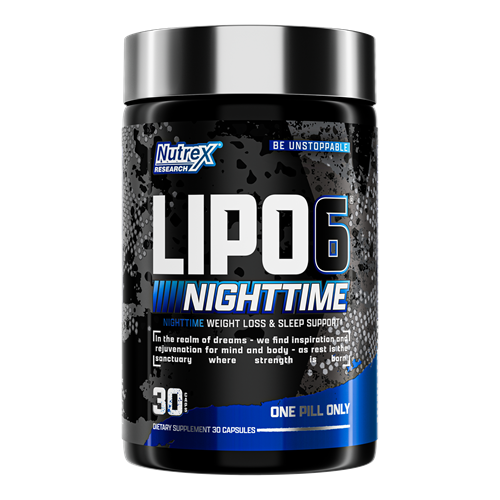 Nutrex Lipo6 Black Nighttime UC 60 Capsules