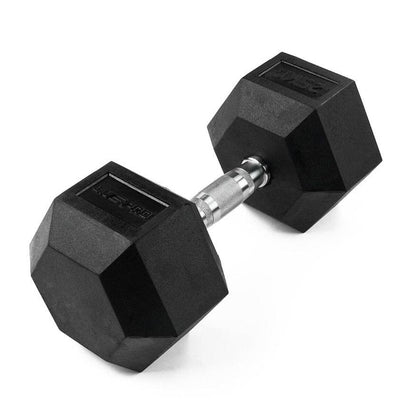 LivePro Premium Rubber Hex Dumbbell - pair