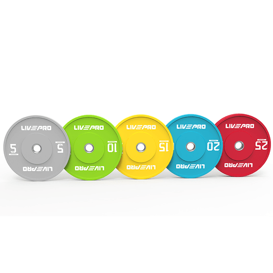 LivePro Rubber Bumper Plate - NZ Muscle