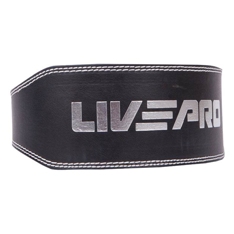 LivePro Weightlifting Leather Belt