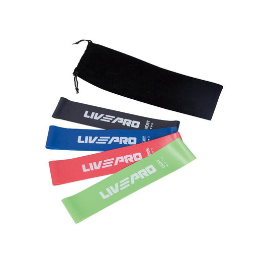 LivePro Mini Bands - Set of 4 - NZ Muscle