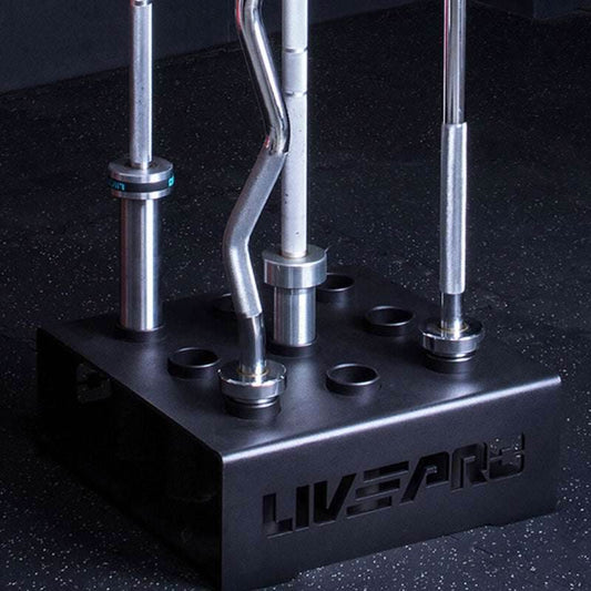 LivePro Barbell Floor Stand Rack - NZ Muscle