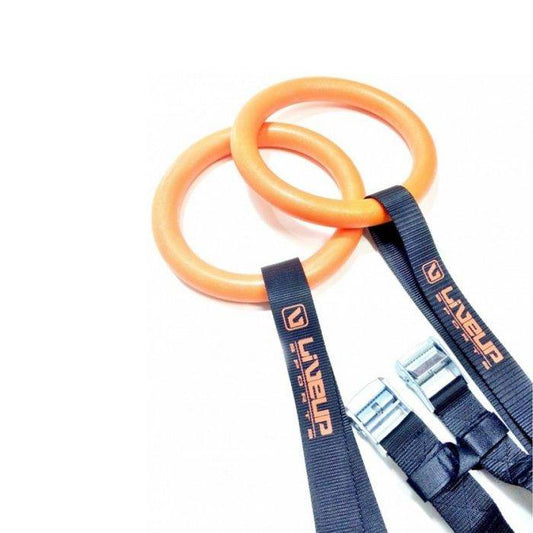 LiveUp Sports Gymnastic Rings - NZ Muscle