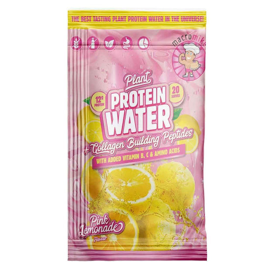 Macro Mike Plant Protein Water Sachet - 1 Serve - NZ Muscle