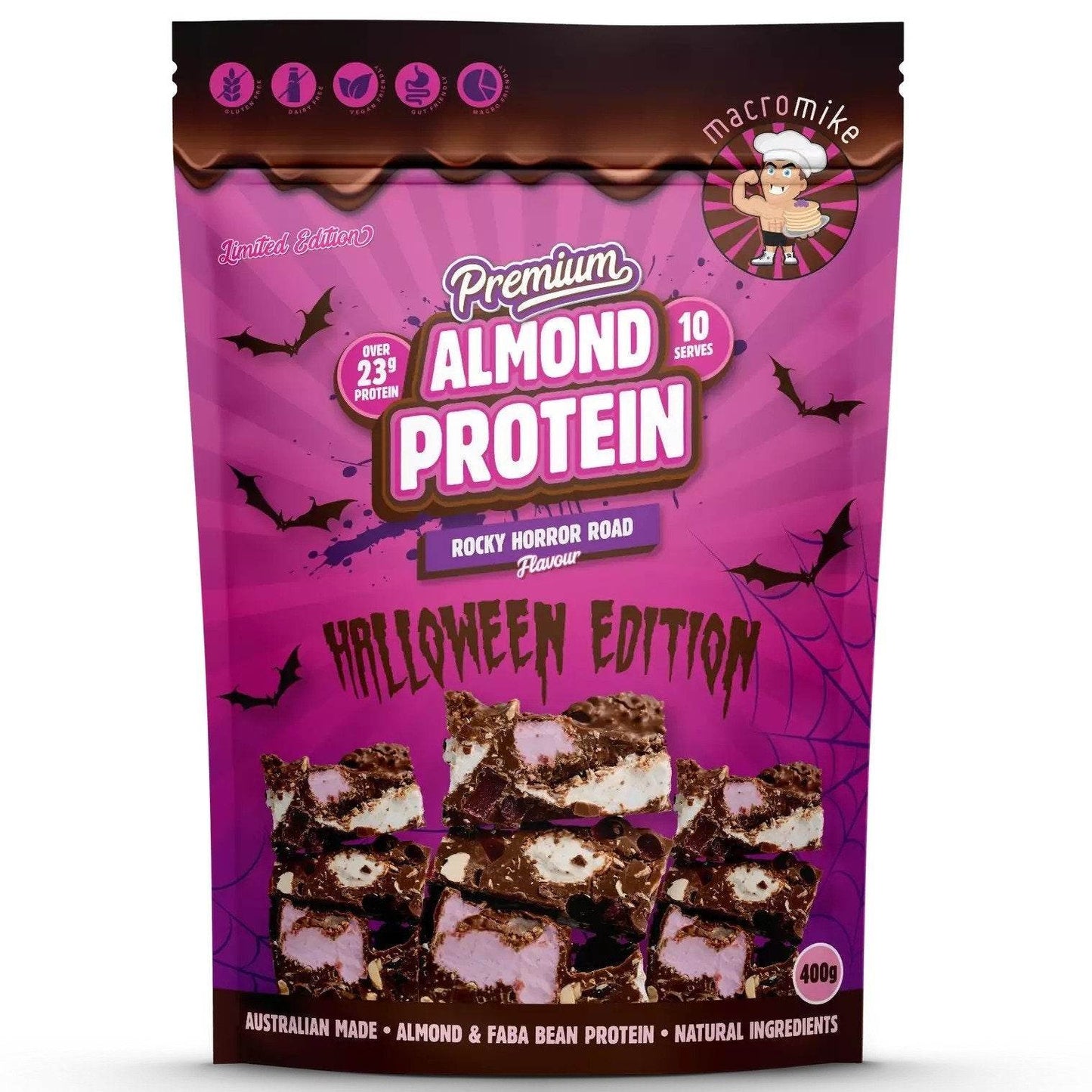 Macro Mike Premium Almond Protein - NZ Muscle
