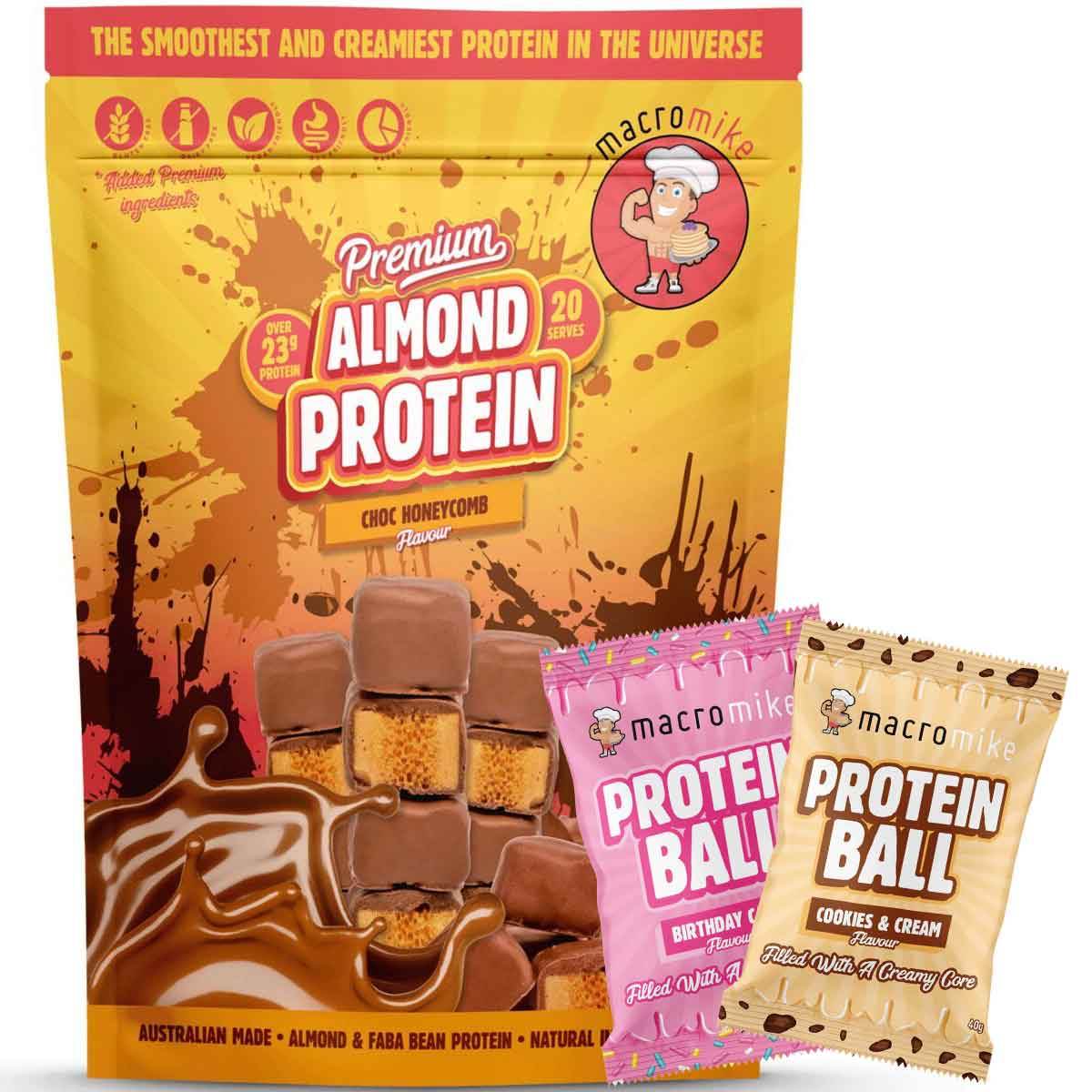 Macro Mike Premium Almond Protein - NZ Muscle