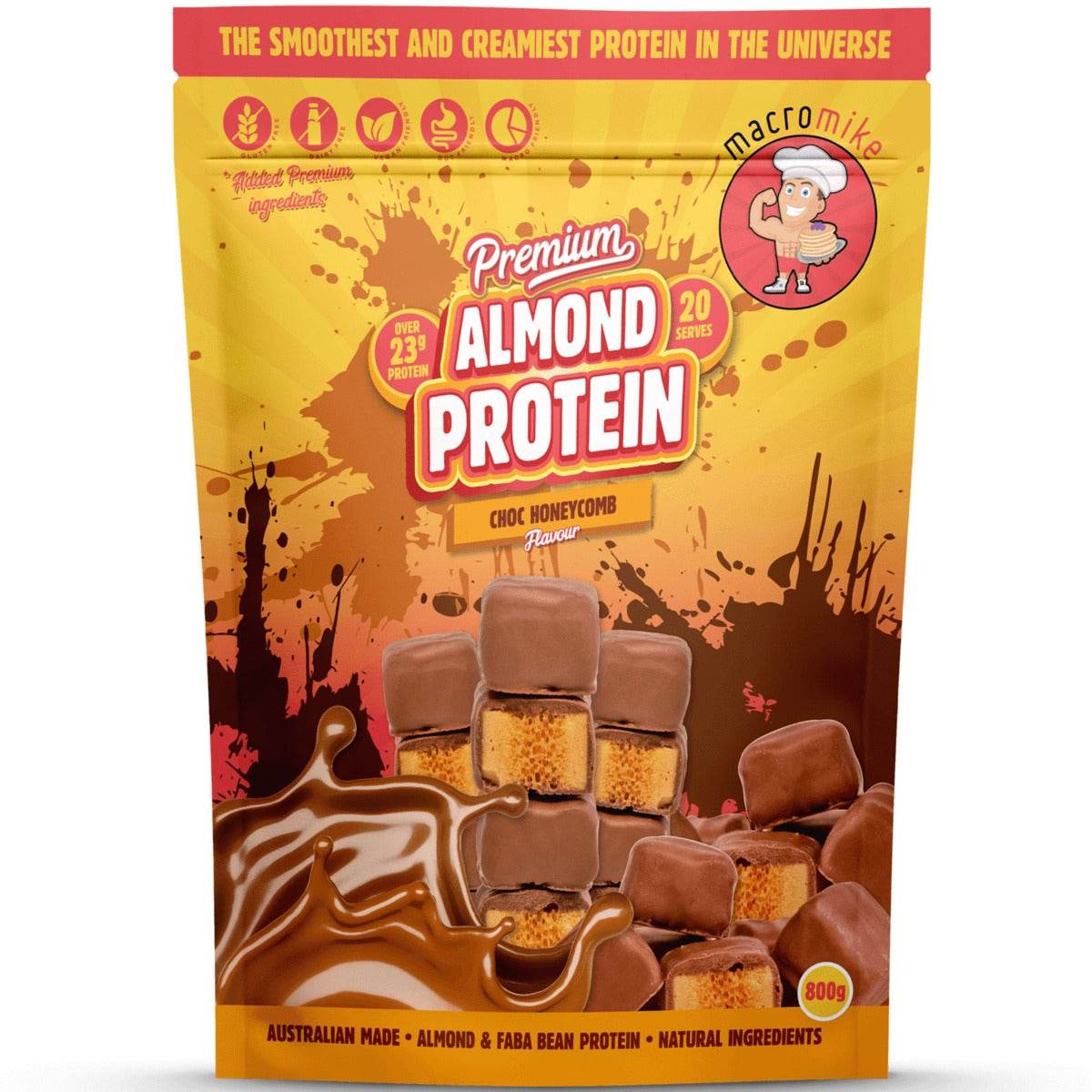 Macro Mike Premium Almond Protein - NZ Muscle