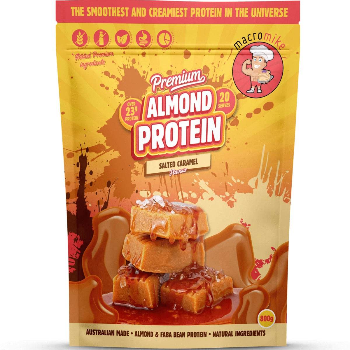 Macro Mike Premium Almond Protein - NZ Muscle