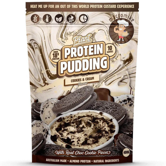 Macro Mike Plant Protein Pudding - NZ Muscle