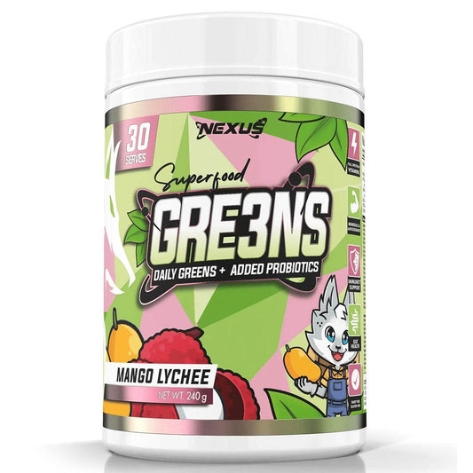 Nexus Sports Nutrition GRE3NS - NZ Muscle