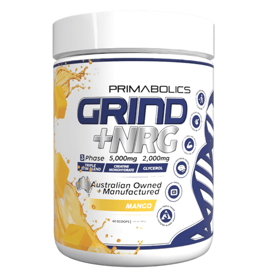 Primabolics Grind+NRG Pre Workout - NZ Muscle