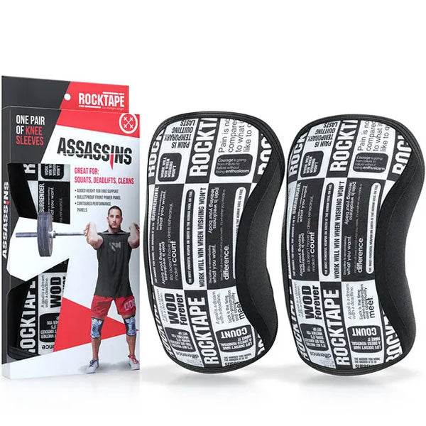 RockTape Assassins Knee Sleeves Manifesto - NZ Muscle