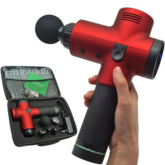 LCD Massage Gun - 6 Heads - NZ Muscle
