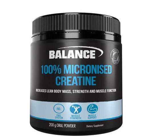 Balance Micronised Creatine 200g - NZ Muscle
