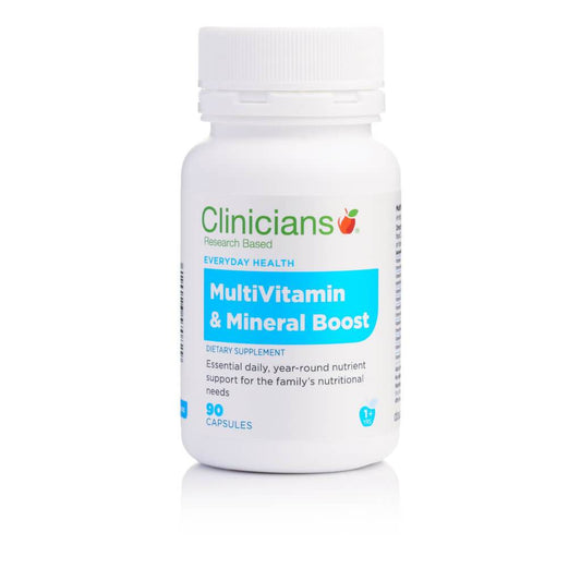 Clinicians MultiVitamin & Mineral Boost - NZ Muscle