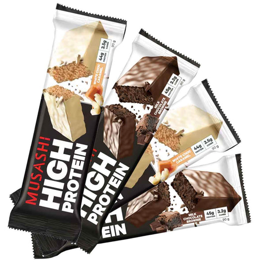 Musashi GWP High Protein Bars - 6 Assorted Bars - NZ Muscle
