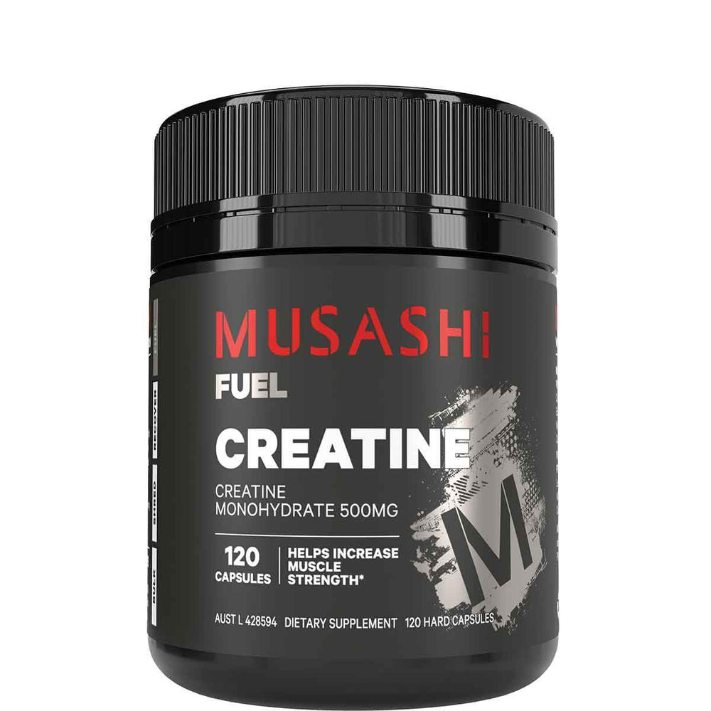 Musashi Creatine 120 Capsules - NZ Muscle