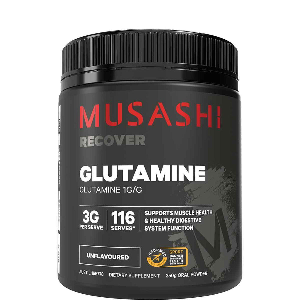 Musashi Glutamine 350g - NZ Muscle