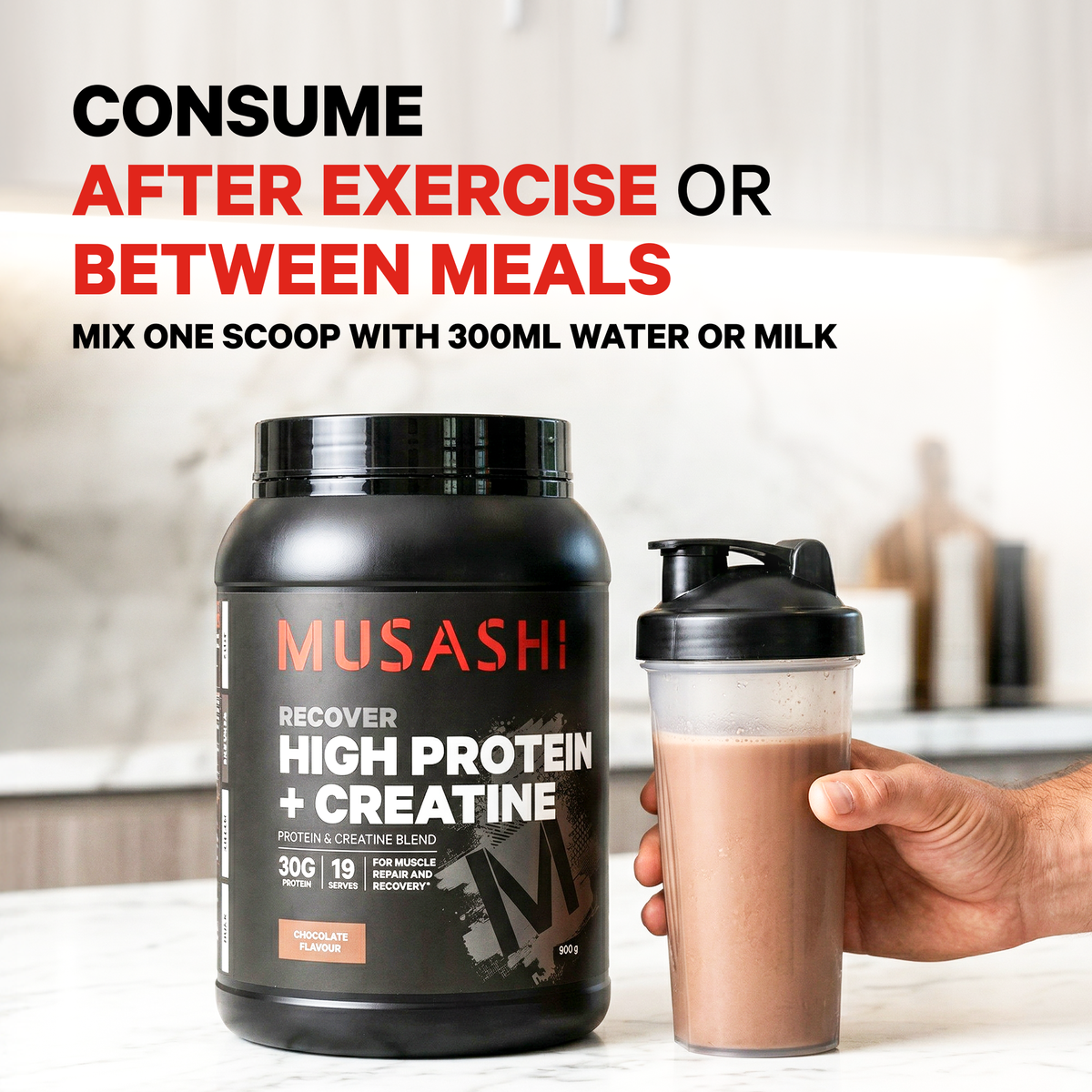 Musashi High Protein + Creatine