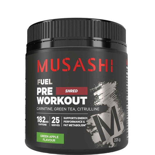 Musashi Pre-Workout Shred - NZ Muscle