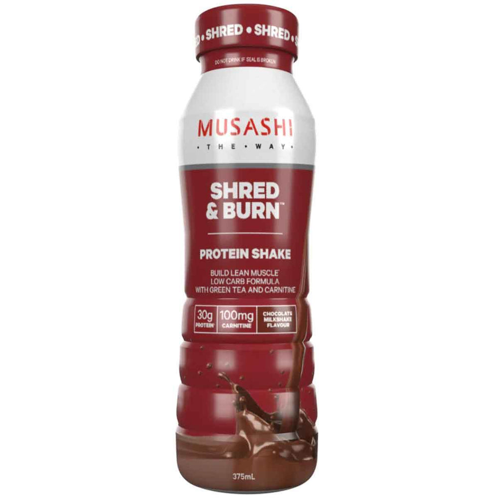 Musashi Shred & Burn RTD 375ml - NZ Muscle