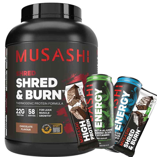 Musashi Shred & Burn Protein