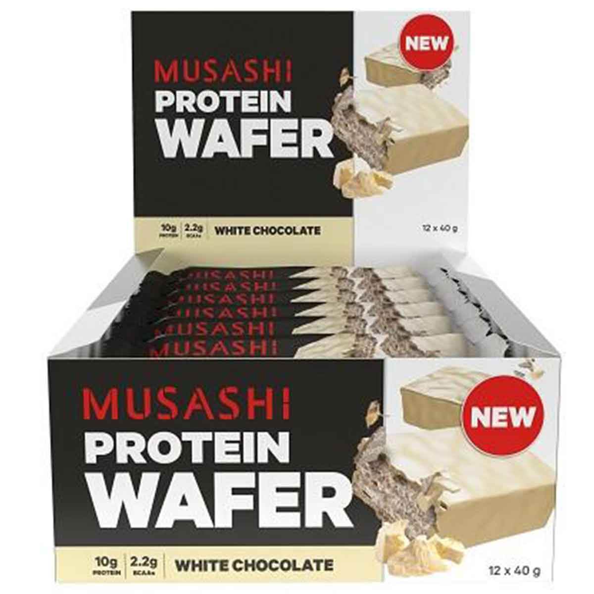 Musashi Protein Wafer Bars - NZ Muscle