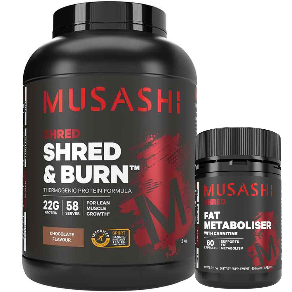 Musashi Shred & Burn Protein
