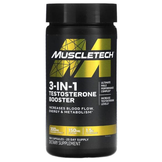 Muscletech 3-in-1 Testosterone Booster - NZ Muscle