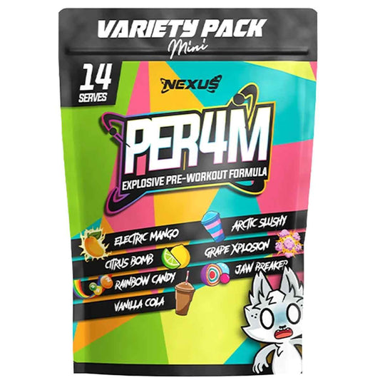 Nexus Sports Nutrition PER4M Variety Pack - NZ Muscle