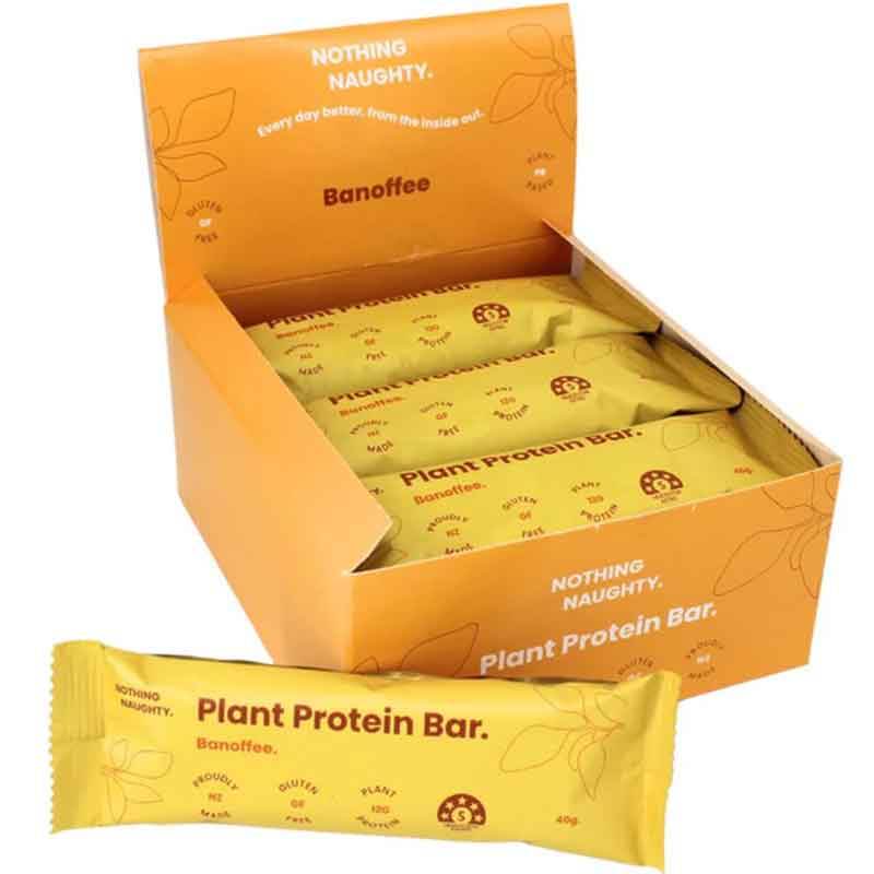 Nothing Naughty Plant Protein Bar - NZ Muscle