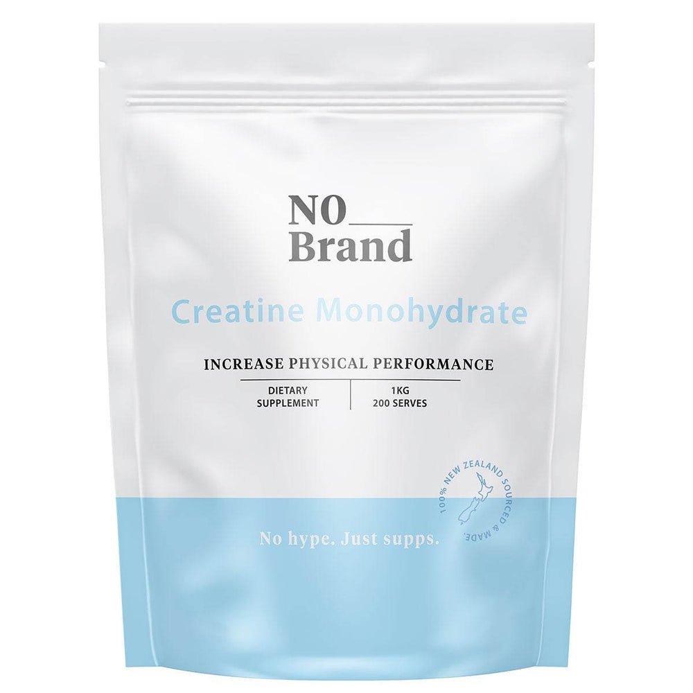 No Brand Creatine Monohydrate Powder - NZ Muscle