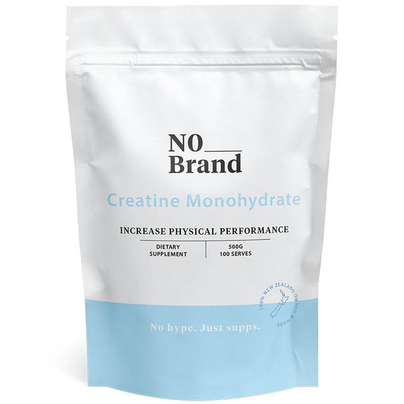 No Brand Creatine Monohydrate Powder - NZ Muscle