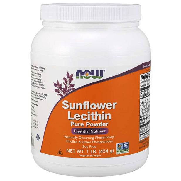 Now Foods Sunflower Lecithin 454g - NZ Muscle