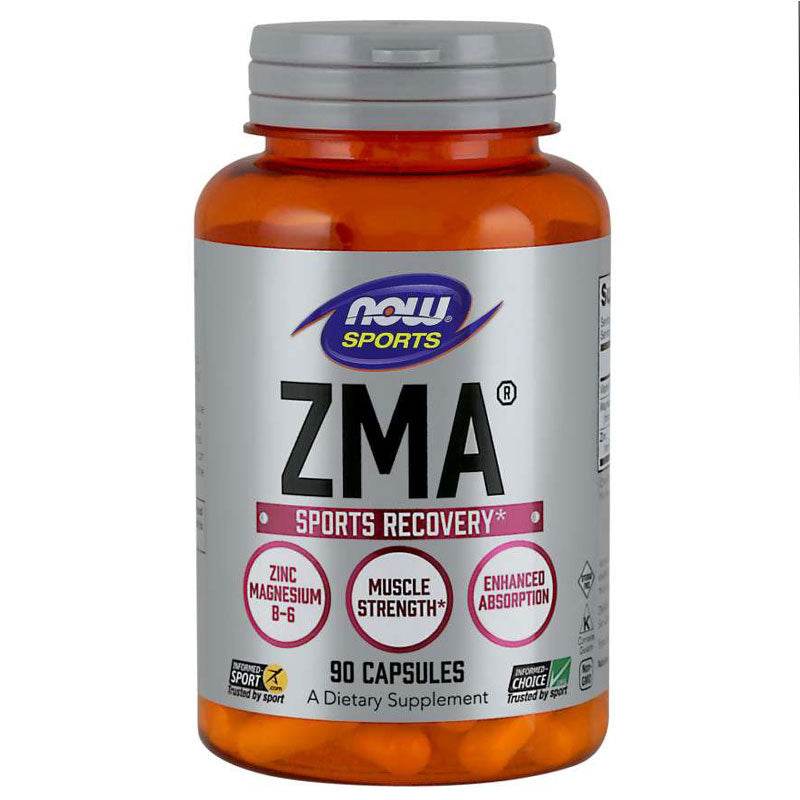 Now Foods ZMA 90 Capsules - NZ Muscle