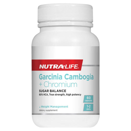 Nutra-Life Garcinia Cambogia + Chromium - NZ Muscle