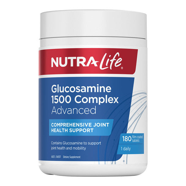 Nutra-Life Glucosamine 1500 Complex Advanced 180 Tablets