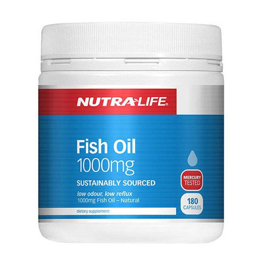 Nutra-Life Omega 3 Fish Oil 180 Capsules - NZ Muscle