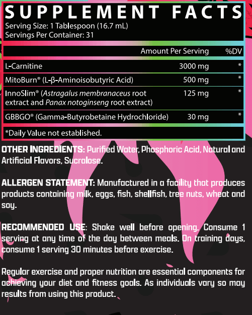 CarniBurn Strawberry Watermelon