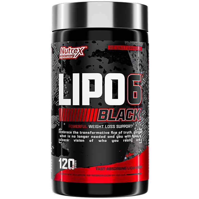 Nutrex Lipo-6 Black 60 Capsules - NZ Muscle