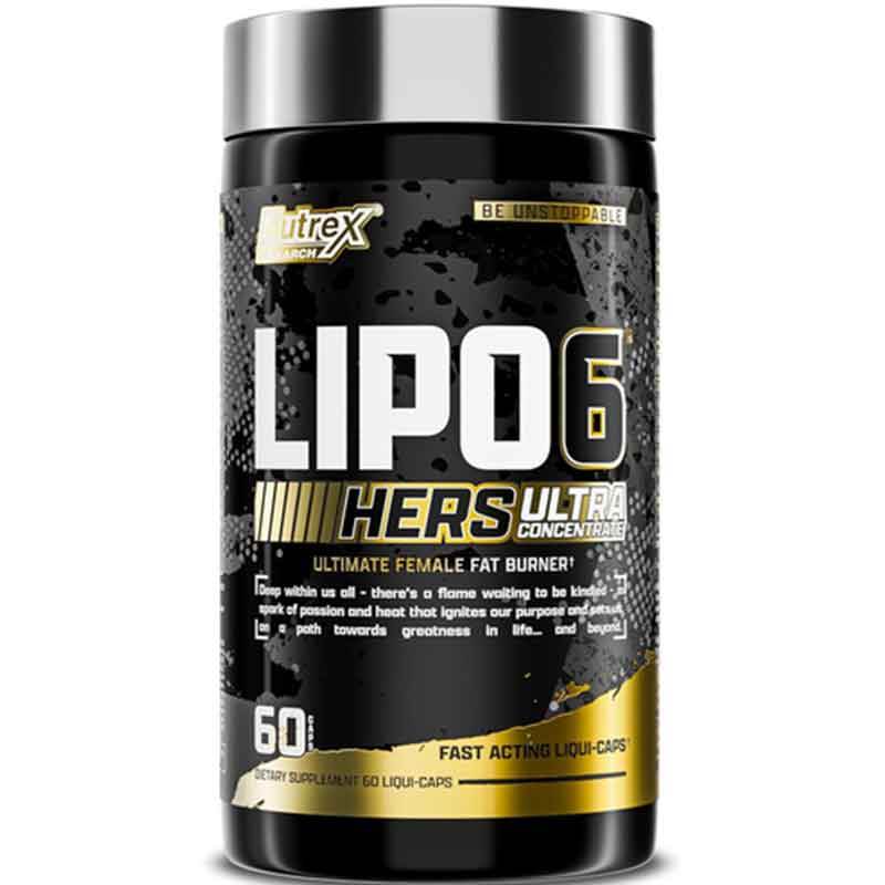 Nutrex Lipo-6 Hers Ultra Concentrate 60 Capsules - NZ Muscle