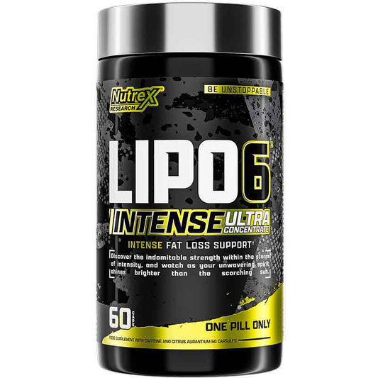 Nutrex Lipo-6 Intense Ultra 60 Capsules - NZ Muscle