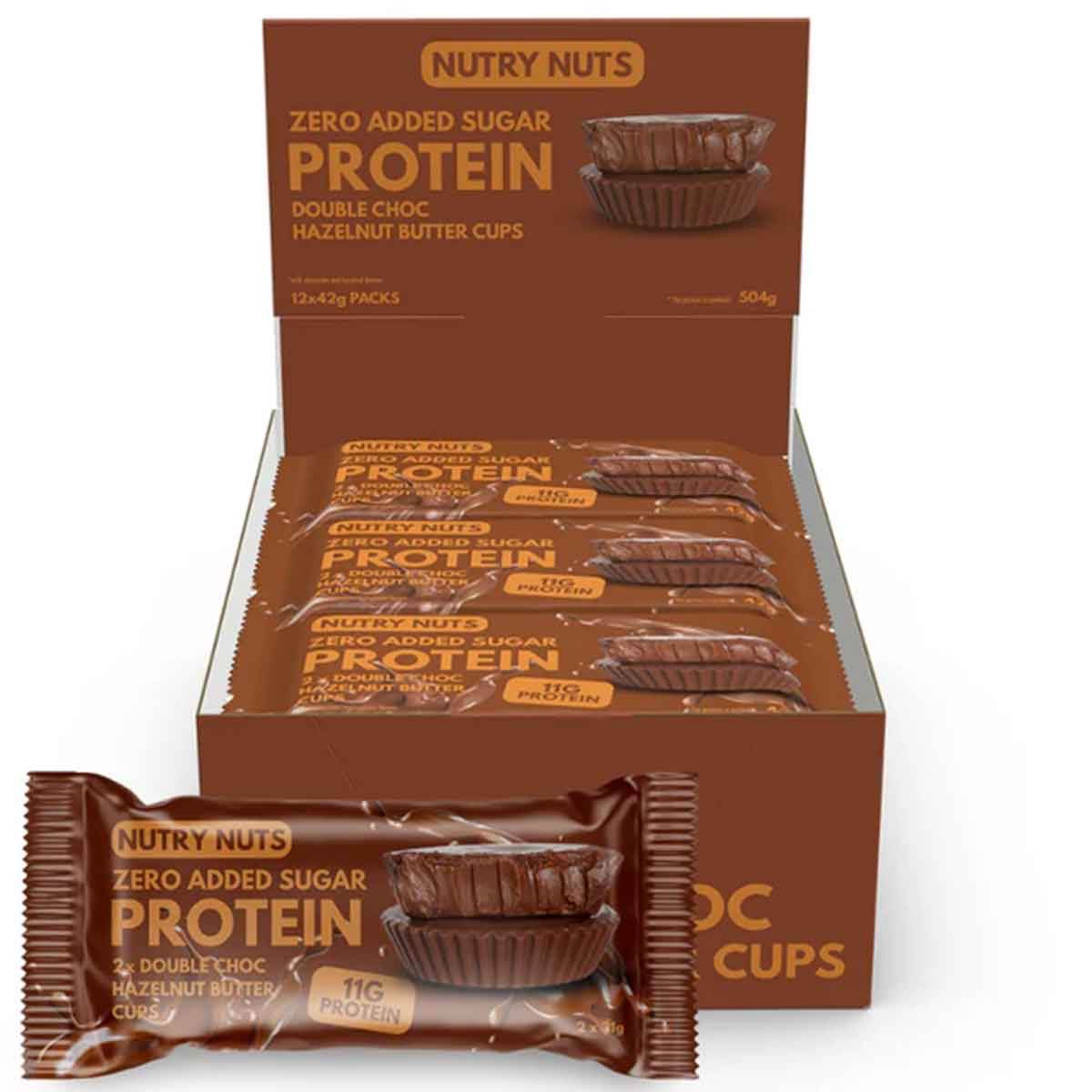 Nutry Nuts Protein Nut Butter Cups - NZ Muscle