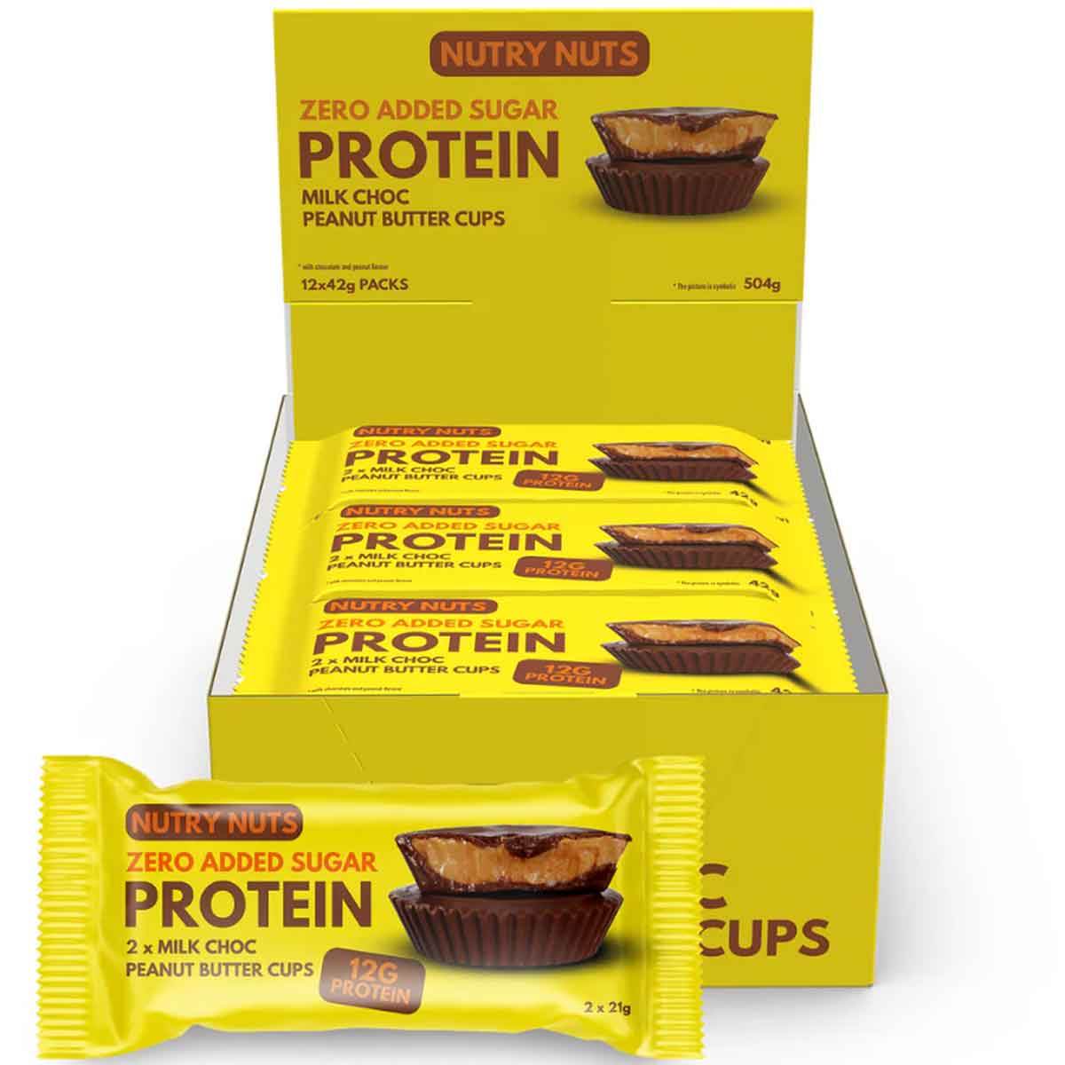 Nutry Nuts Protein Nut Butter Cups - NZ Muscle